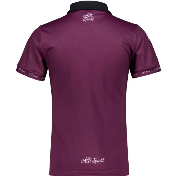  Tricou funcțional pentru femei cu guler premium ALTISPORT VOJ/ALW000TR05 VIOLET 