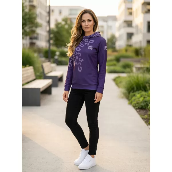  Premium cu hanorac funcțional pentru femei ALTISPORT VOJ/ALW047MI01 VIOLET 