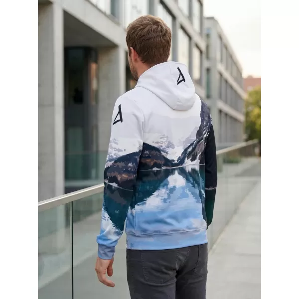  Panouri funcționale pentru bărbați pe Zip Premium ALTISPORT VOJ/ALM030MI02 MUNTE/VERDE 