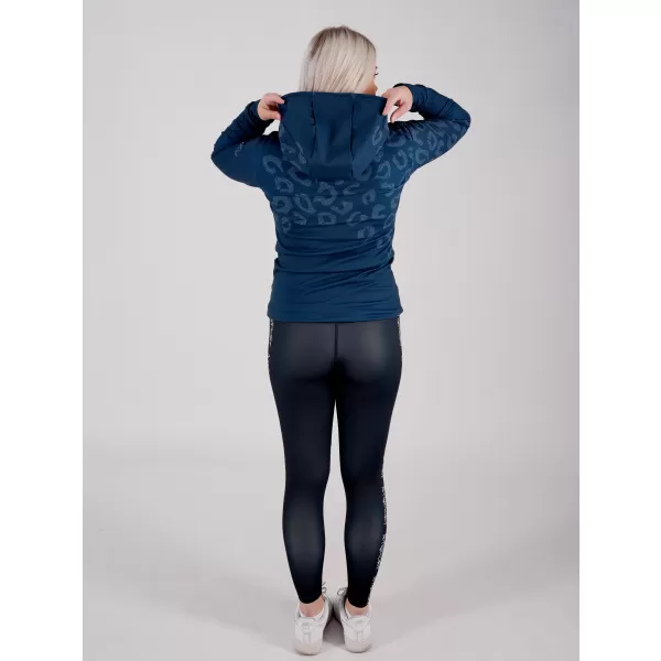  Premium cu hanorac funcțional pentru femei ALTISPORT VOJ/ALW047MI01 ALBASTRU 
