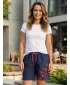Pantaloni scurți pentru doamne ALTISPORT ELISSA ALBASTRU ÎNCHIS