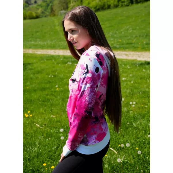  Premium cu hanorac funcțional pentru femei ALTISPORT VOJ/ALW055MI01 ROZ 
