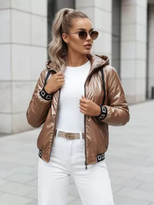 Geacă pentru doamne DSTREET BOMBESS TY4913 BEJ
