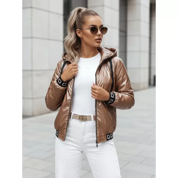  Geacă pentru doamne DSTREET BOMBESS TY4913 BEJ 
