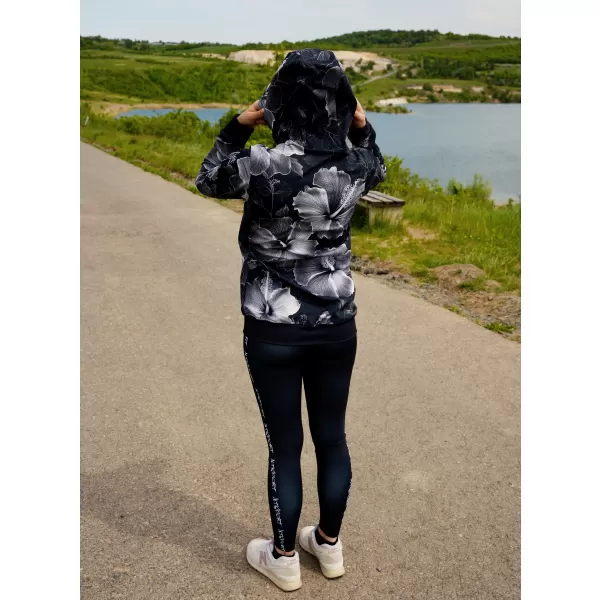  Panoul funcțional pentru femei pe Zip Premium ALTISPORT VOJ/ALW102MI02 ALB -NEGRU 