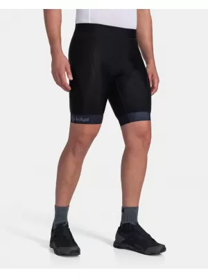 Pantaloni scurți pentru biciclete pentru bărbați KILPI PRESSURE-M YM0455KI NEGRU