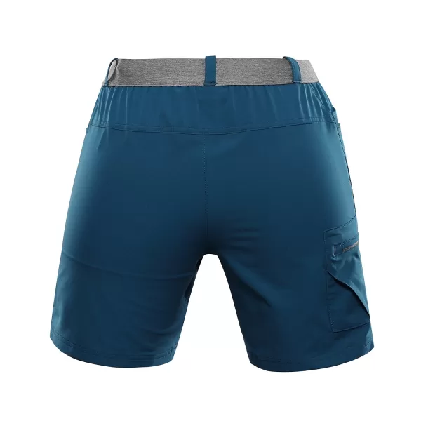  Pantaloni scurți pentru doamne ALPINE PRO ZAMBA 3 ALBASTRU 