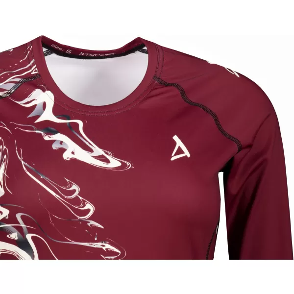  Tricou funcțional pentru femei cu mâneci lungi premium ALTISPORT VOJ/ALW064TR03 MINEREU 