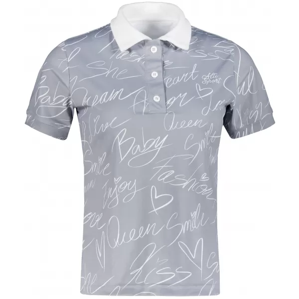  Tricou funcțional pentru femei cu guler premium ALTISPORT VOJ/ALW084TR05 BEJ 