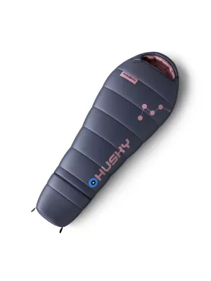 Sacul de dormit pentru bebeluși HUSKY KIDS MAGIC -15°C ALBASTRU/VIOLET