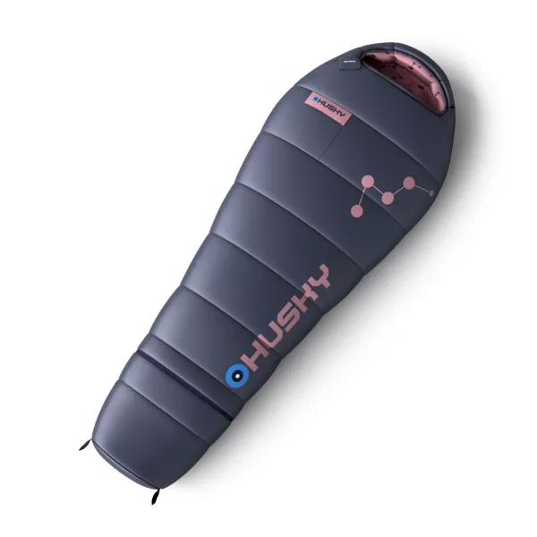  Sacul de dormit pentru bebeluși HUSKY KIDS MAGIC -15°C ALBASTRU/VIOLET 