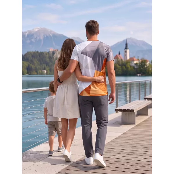  Funcțional t -thirt premium Plus ALTISPORT VOJ/ALM007TR02 PORTOCALIU/GRI 