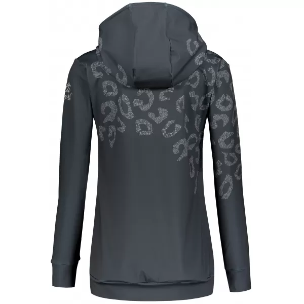  Premium cu hanorac funcțional pentru femei ALTISPORT VOJ/ALW047MI01 NEGRU 