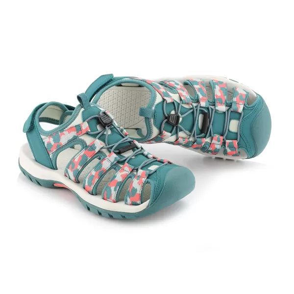  Sandale de vară ALPINE PRO AWEDE VERDE 