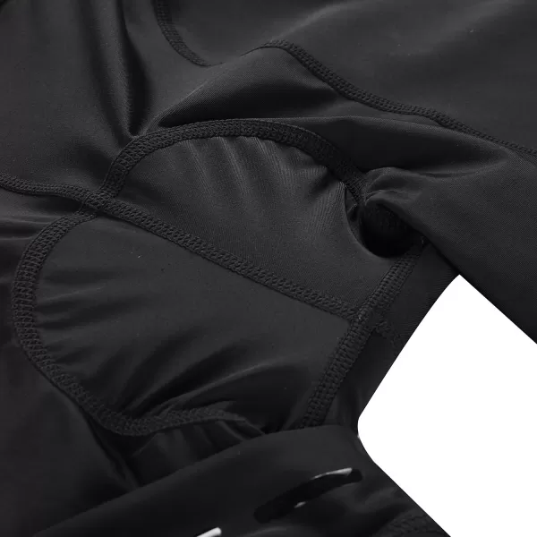  Pantaloni scurți pentru biciclete pentru doamne ALPINE PRO ARSA NEGRU 