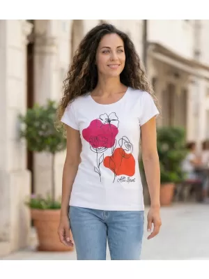 T -thirt ALTISPORT ALW189122 ALB/ROZ