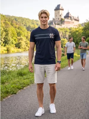 Cămaşă ALTISPORT EBEN NEGRU