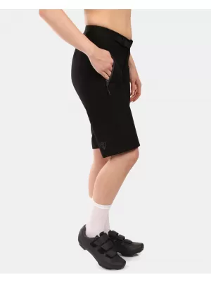 Pantaloni scurți pentru biciclete pentru doamne KILPI HIXON-W YL0417KI NEGRU