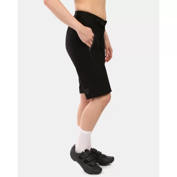  Pantaloni scurți pentru biciclete pentru doamne KILPI HIXON-W YL0417KI NEGRU 