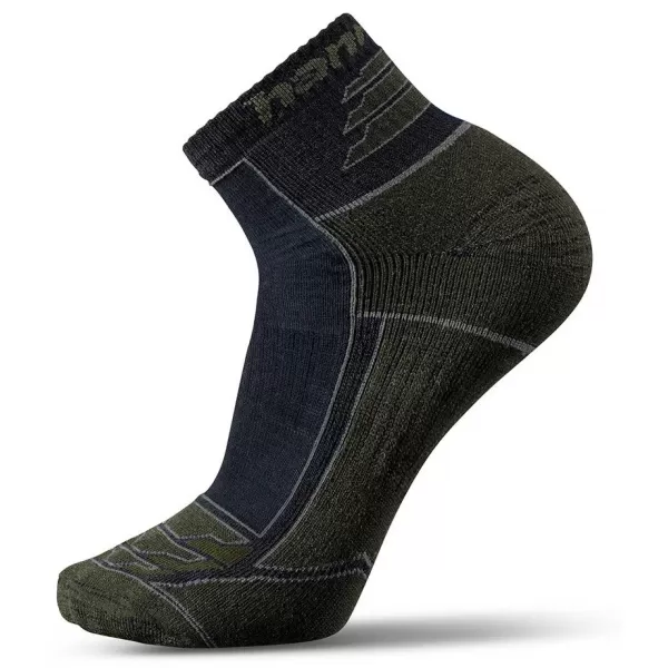  Șosete pentru bărbați HANNAH WALK LITE II ALBASTRU ÎNCHIS/VERDE 