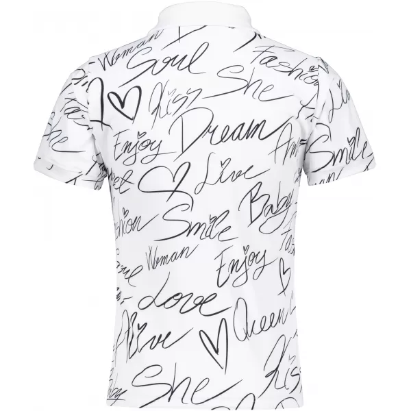  Tricou funcțional pentru femei cu guler premium ALTISPORT VOJ/ALW084TR05 ALB 