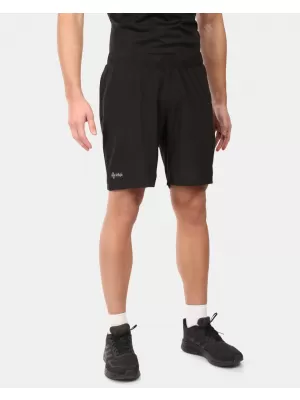Pantaloni scurți de fitness pentru bărbați KILPI BRAY-M YM0427KI NEGRU