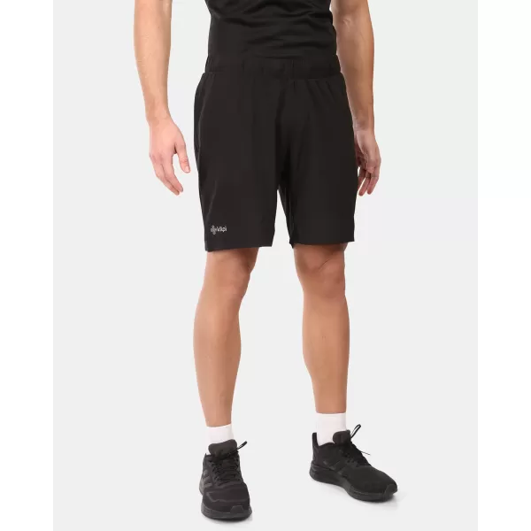  Pantaloni scurți de fitness pentru bărbați KILPI BRAY-M YM0427KI NEGRU 