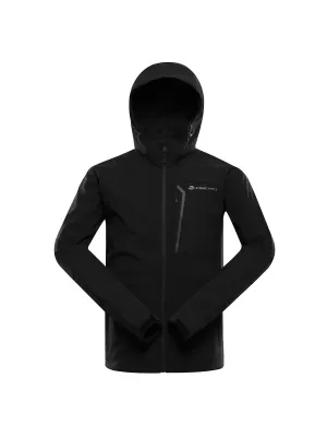 Jacheta pentru bărbați ALPINE PRO HOOR NEGRU