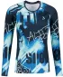 Tricou funcțional pentru femei cu mâneci lungi premium ALTISPORT VOJ/ALW076TR03 ALBASTRU -BLACK