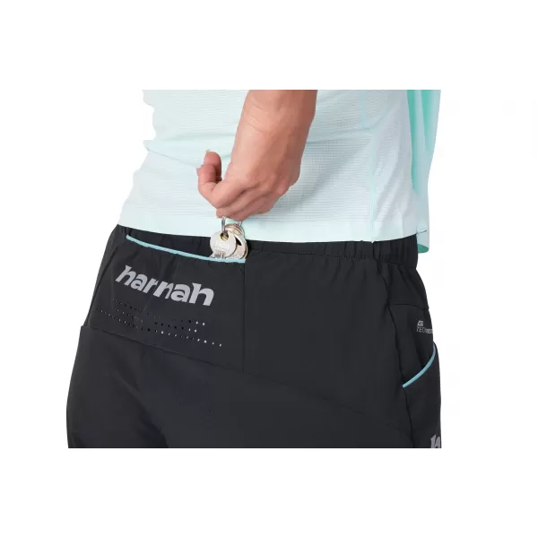  Pantaloni scurți pentru doamne HANNAH TAGI SHORTS ANTRACIT 