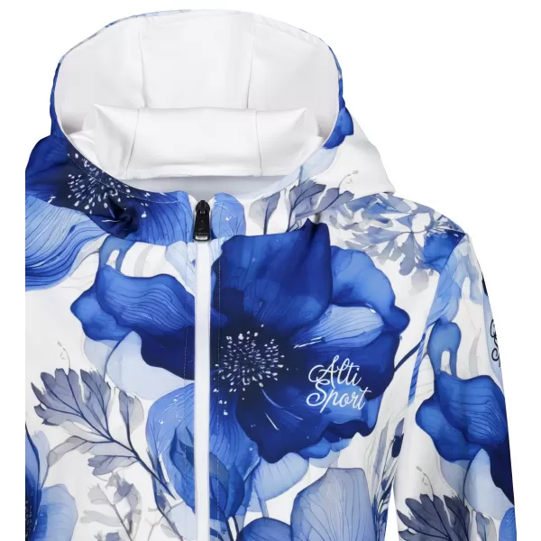  Panoul funcțional pentru femei pe Zip Premium ALTISPORT VOJ/ALW102MI02 NAVY/ALB 