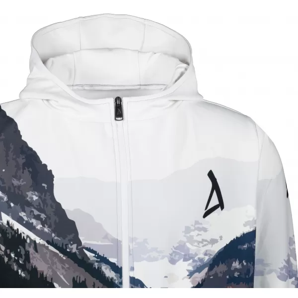  Panouri funcționale pentru bărbați pe Zip Premium ALTISPORT VOJ/ALM030MI02 MUNTE/VERDE 