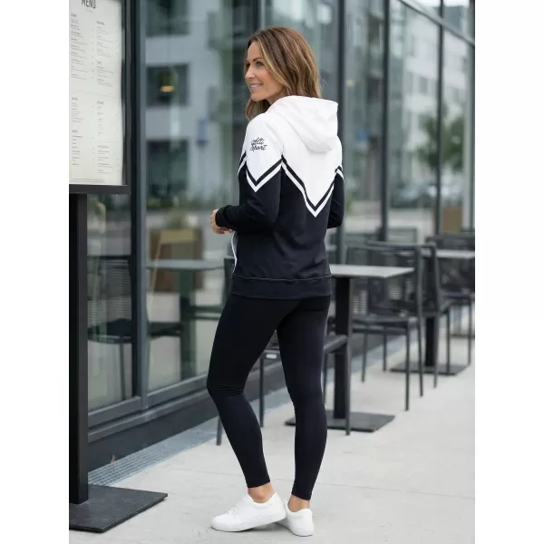 Panoul funcțional pentru femei pe Zip Premium ALTISPORT VOJ/ALW101MI02 ALB -NEGRU 
