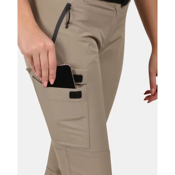  Pantalonii pentru doamne KILPI BELVELA-W YLX405KI KAKI 
