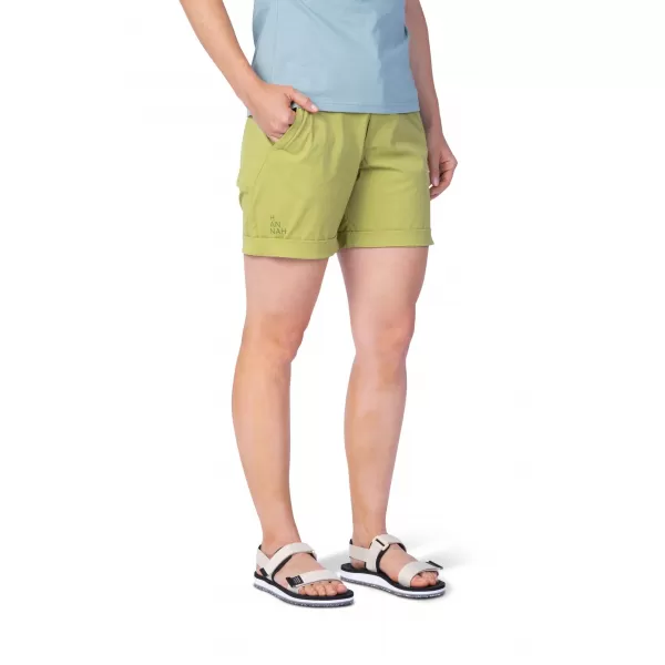  Pantaloni scurți pentru doamne HANNAH WELIN MĂSLIN VERDE 