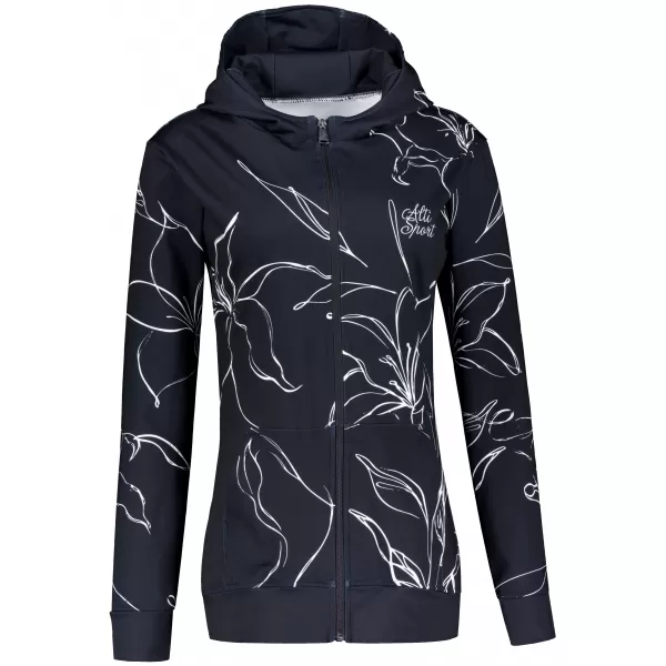  Panoul funcțional pentru femei pe Zip Premium ALTISPORT VOJ/ALW100MI02 NEGRU 