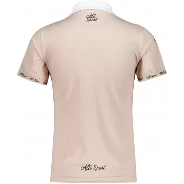  Tricou funcțional pentru femei cu guler premium ALTISPORT VOJ/ALW000TR05 MARO 