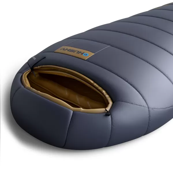  Sac de dormit HUSKY MUSSET -3°C ALBASTRU ÎNCHIS 
