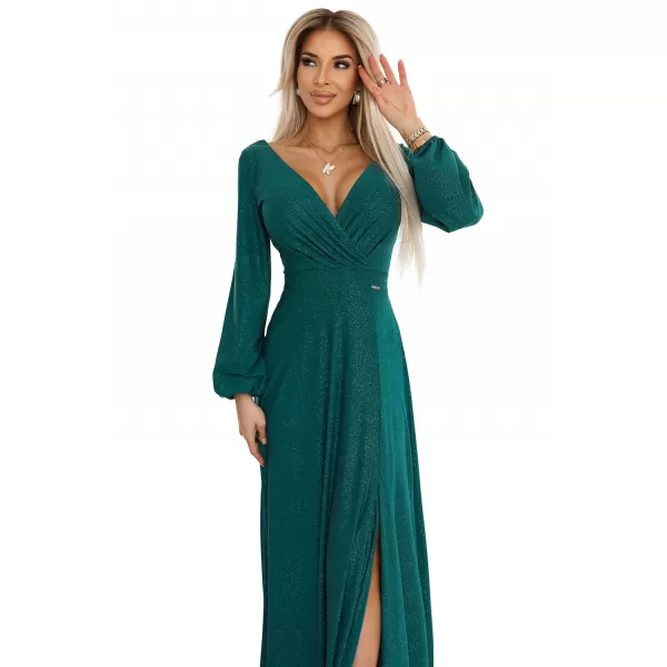  Rochie NUMOCO NELA 572-4 VERDE 