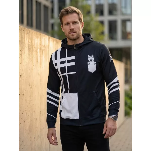  Panouri funcționale pentru bărbați pe Zip Premium ALTISPORT VOJ/ALM098MI02 SHIBA 