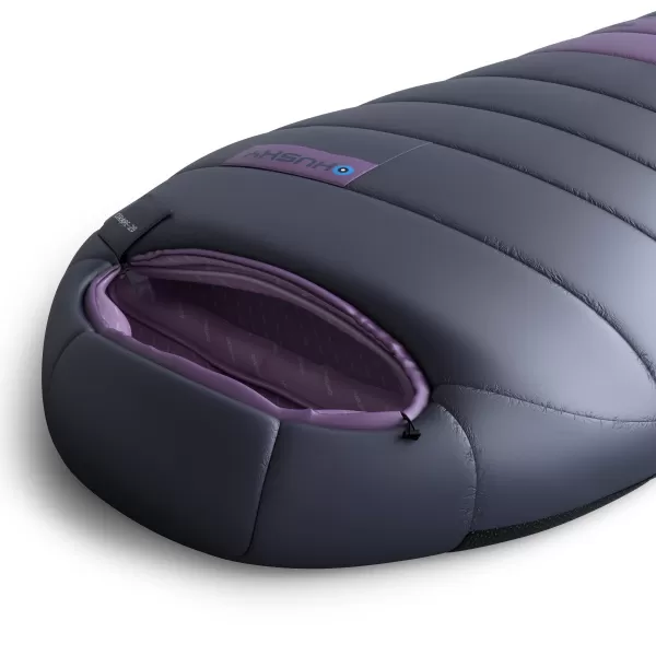  Sacul de dormit pentru femei pentru femei HUSKY DRAPE LADIES -20°C ALBASTRU/VIOLET 