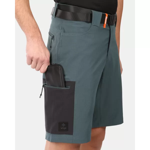  Pantaloni scurți pentru bărbați KILPI NAVIA-M YM0410KI VERDE ÎNCHIS 
