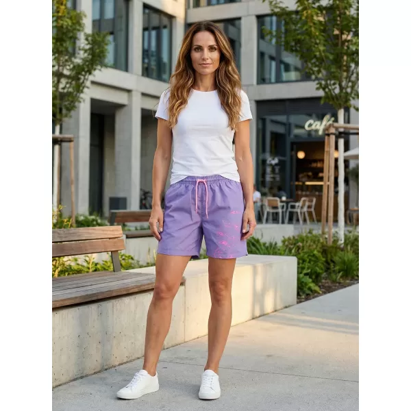  Pantaloni scurți pentru doamne ALTISPORT ELISSA VIOLET 