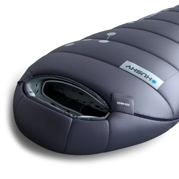  Sacul de dormit pentru bebeluși HUSKY KIDS MAGIC -15°C ALBASTRU/TURCOAZ 