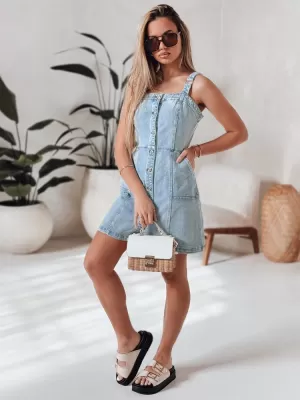 Rochie DSTREET SEWIKA EY2586 ALBASTRU