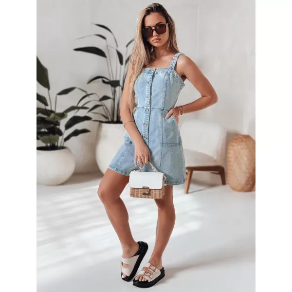  Rochie DSTREET SEWIKA EY2586 ALBASTRU 