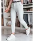 Pantalonii pentru doamne DSTREET TAIRONIK UY2538 GRI DESCHIS