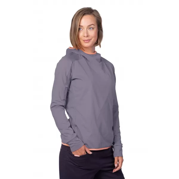  Panoul pentru doamne HANNAH NYMA HOODY GRAY RIDGE MEL 