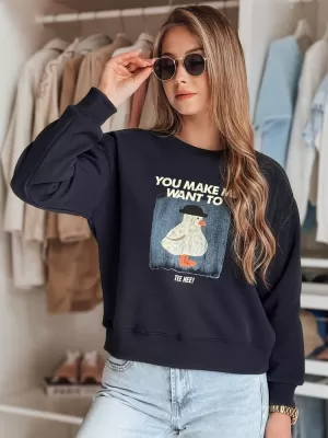 Panoul pentru doamne DSTREET GOOSHY BY1428 ALBASTRU ÎNCHIS