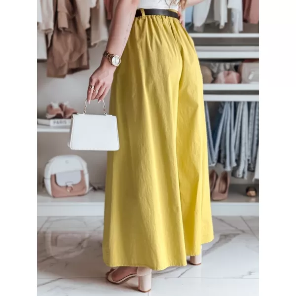  Pantalonii pentru doamne DSTREET FLOWES UY2589 CHIHLIMBAR 